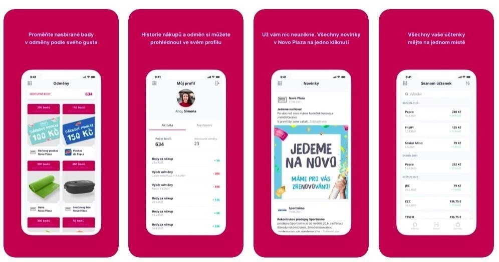 Novo Plaza software interface screenshot 1